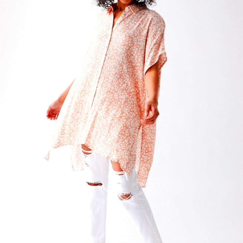 Lost + Wander pick me in the desert Cover Up M/L NEW nude white - Picture 4 of 8
